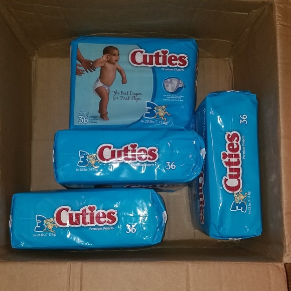 Cuties Diapers - Picture 1 of 1